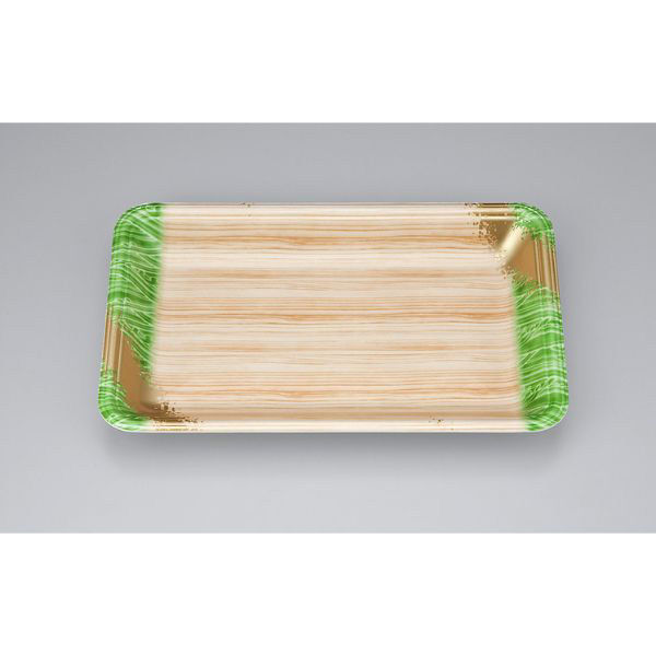 汎用トレー 新LQ16-25 浜唄緑　1000枚(100枚×10) 0551716252340　シーピー化成（直送品）