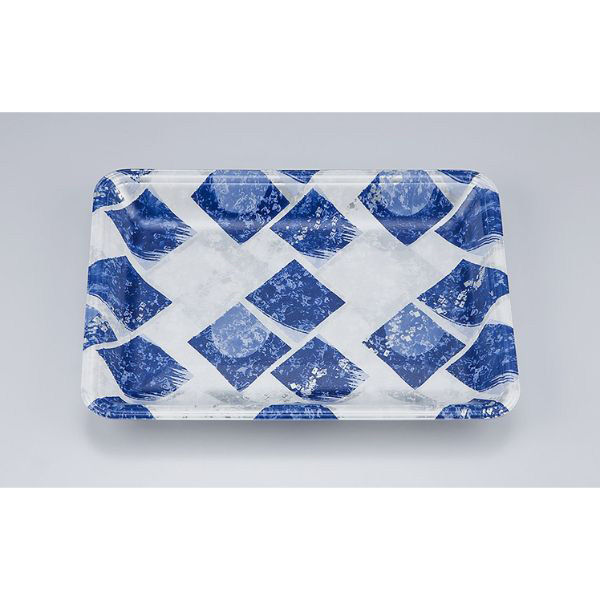 汎用トレー 新LQ18-25 氷角紺　900枚(100枚×9) 0551718258490　シーピー化成（直送品）