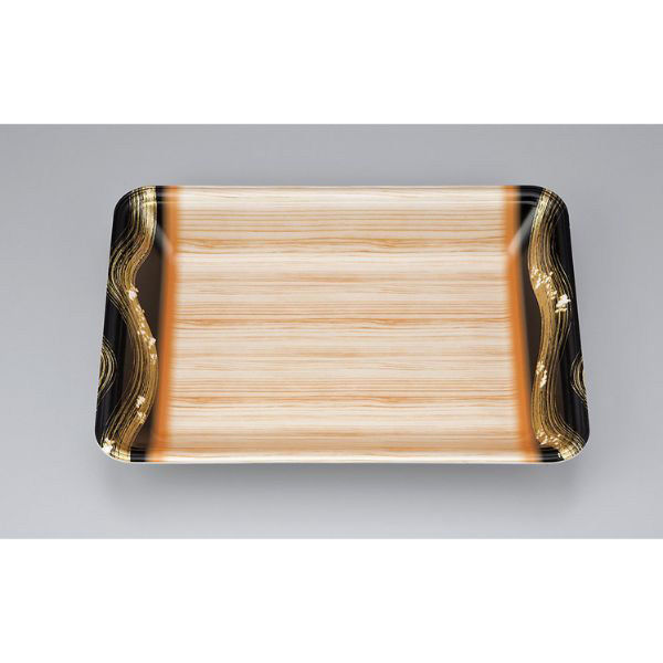 汎用トレー 新LQ18-33 筆木目　900枚(100枚×9) 0551718333590　シーピー化成（直送品）