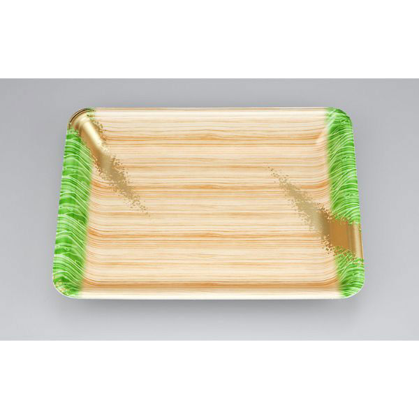 汎用トレー 新LQ20-30 浜唄緑　900枚(100枚×9) 0551720302340　シーピー化成（直送品）