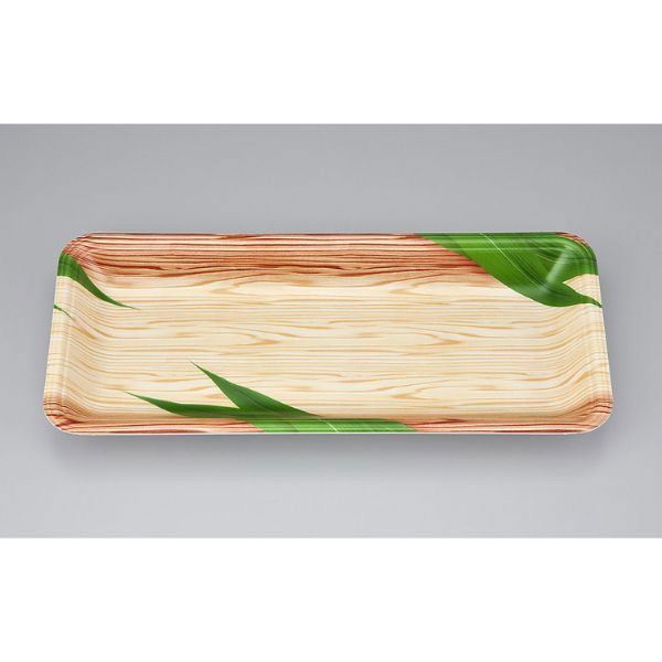 汎用トレー 新LS13-25 笹木目　1000枚(100枚×10) 0551913251470　シーピー化成（直送品）