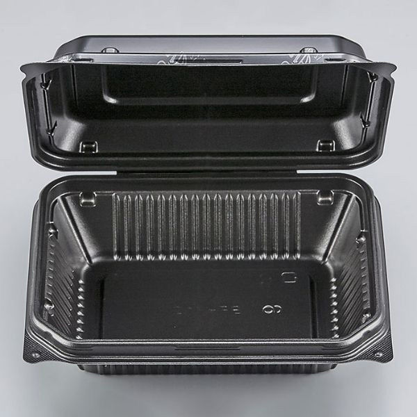 弁当容器　BF-610 黒B　600枚(50枚×12) 074061000A080　シーピー化成（直送品）