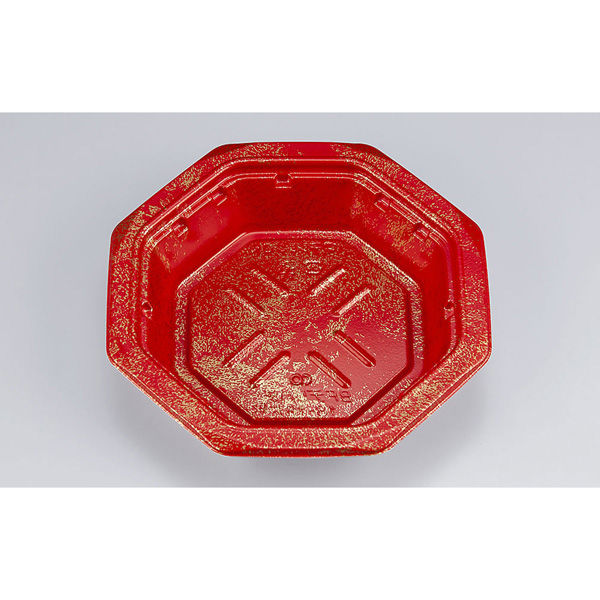 惣菜容器 BFデリハチ18-18F 珠玉本体　900枚(50枚×18) 077418186A215　シーピー化成（直送品）