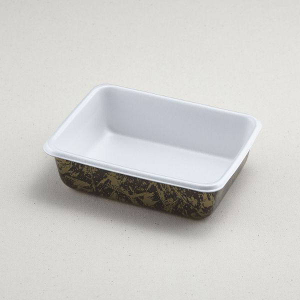 青葉紙業 弁当容器 B-4 本体 まきぬり 700枚(50枚×14) 201515 1ケース(700枚入(50枚×14袋))（直送品）