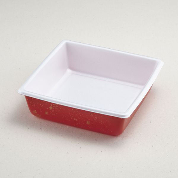 青葉紙業 弁当容器　B-10 本体 新まきえ　300枚(25枚×12) 202302（直送品）