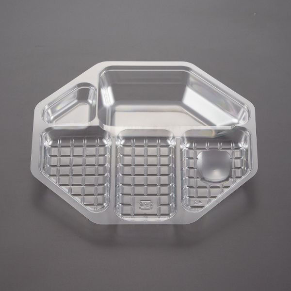 青葉紙業 透明容器 CA-190-8 中仕切 1 2400枚(50枚×48) 204831 1ケース(2400枚入(50枚×48袋))（直送品）