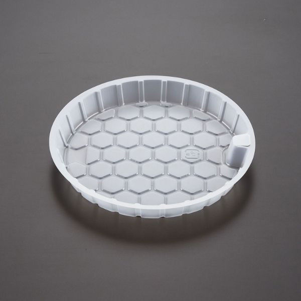 青葉紙業 丼・重容器 D-1(中皿)半透明 500枚(50枚×10) 205181 1ケース(500枚入(50枚×10袋))（直送品）