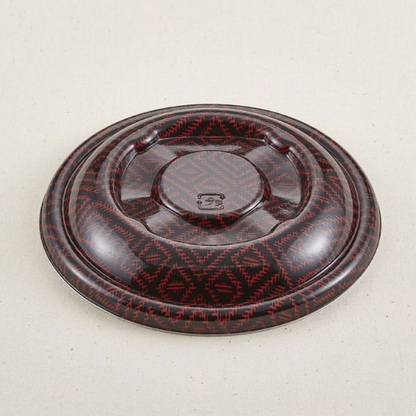 青葉紙業 どんぶり容器 D-2 蓋 らんたい 600枚(50枚×12) 205317 1ケース(600枚入(50枚×12袋))（直送品）