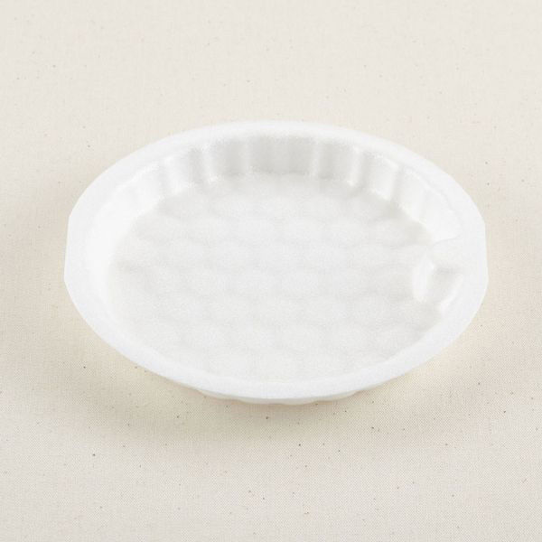 青葉紙業 どんぶり容器 D-2 中皿 PSP白 600枚(50枚×12) 205380 1ケース(600枚入(50枚×12袋))（直送品）