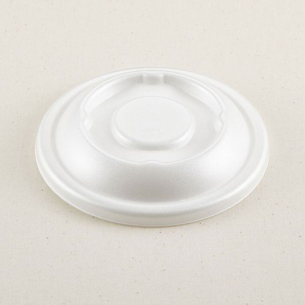 青葉紙業 どんぶり容器 D-3 蓋 白 600枚(50枚×12) 205501 1ケース(600枚入(50枚×12袋))（直送品）