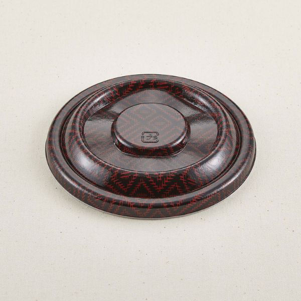 青葉紙業 どんぶり容器 D-5 らんたい 共蓋 800枚(50枚×16) 205925 1ケース(800枚入(50枚×16袋))（直送品）