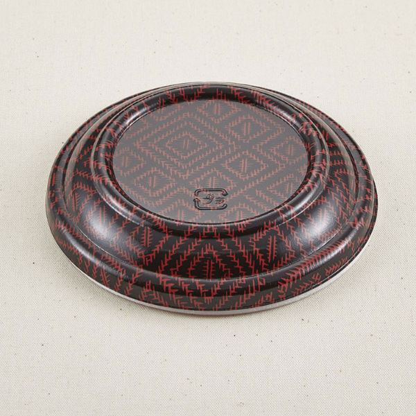 青葉紙業 どんぶり容器 D-6 らんたい 共蓋 1000枚(100枚×10) 206217 1ケース(1000枚入(100枚×10袋))（直送品）