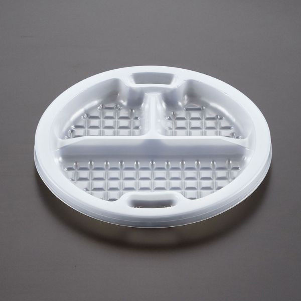 青葉紙業 麺容器 ラーメン 小 中仕切 1(1250) 1250枚(50枚×25) 221441 1ケース(1250枚入(50枚×25袋))（直送品）