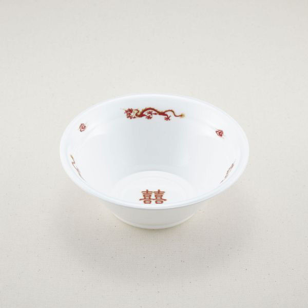 青葉紙業 麺容器 ラーメン 中(本体)龍 450枚(50枚×9) 221528 1ケース(450枚入(50枚×9袋))（直送品）