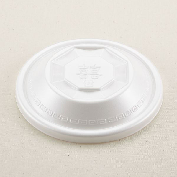 青葉紙業 麺容器 ラーメン 中(蓋)龍 450枚(50枚×9) 221628 1ケース(450枚入(50枚×9袋))（直送品）