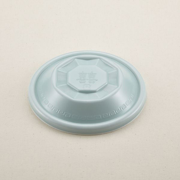 青葉紙業 麺容器 ラーメン 中(蓋)青磁 450枚(50枚×9) 221629 1ケース(450枚入(50枚×9袋))（直送品）