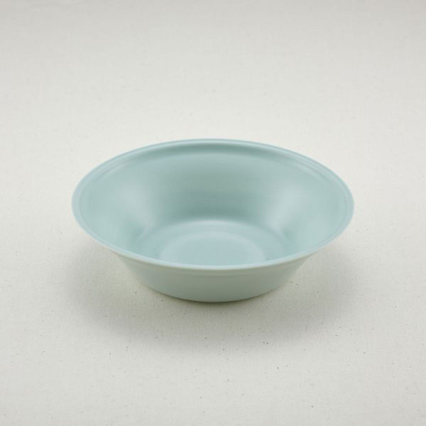 青葉紙業 どんぶり容器 あさどん 190 耐熱青磁 1200枚(50枚×24) 221886 1ケース(1200枚入(50枚×24袋))（直送品）