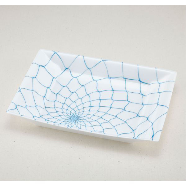 青葉紙業 刺身容器 高瀬舟 70 あみめ 400枚(50枚×8) 239701 1ケース(400枚入(50枚×8袋))（直送品）