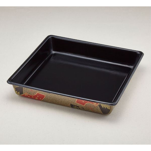 青葉紙業 仕出し容器 会席折 小(本体)まいおうぎ 300枚(25枚×12) 258019 1ケース(300枚入(25枚×12袋))（直送品）