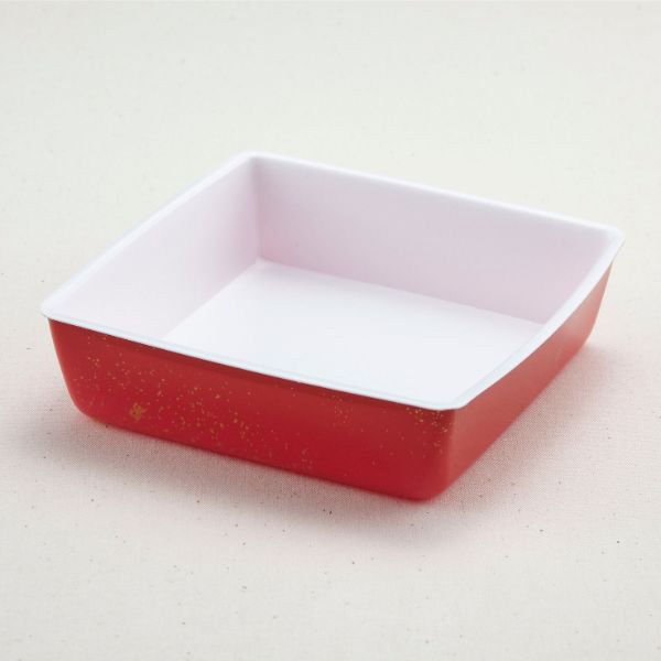 青葉紙業 角丼容器 角折 45 本体 新まきえ 600枚(50枚×12) 271005 1ケース(600枚入(50枚×12袋))（直送品）