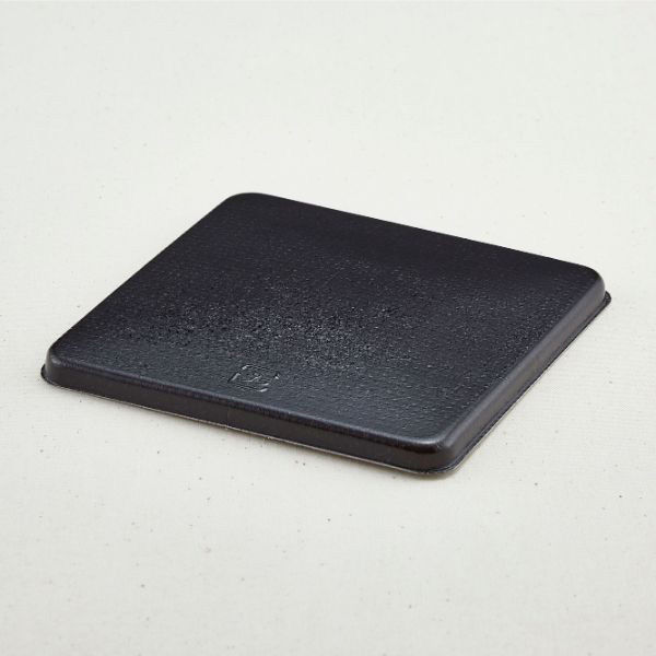 青葉紙業 角丼容器 角折 45 蓋 ND黒 600枚(50枚×12) 271016 1ケース(600枚入(50枚×12袋))（直送品）