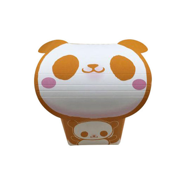 軽食用 あにぽて パンダ オレンジ AnimaL Poteco 1000枚(25枚×40) 612976（直送品）