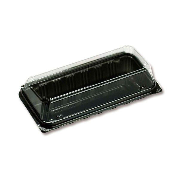 デンカポリマー サンドイッチ用フードパック OPSK16-8(45) 黒　1200枚(50枚×24) 67053（直送品）