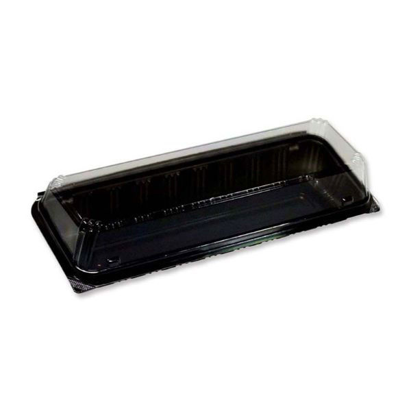 デンカポリマー サンドイッチ用フードパック OPSK21-8(45) 黒　900枚(50枚×18) 68473（直送品）