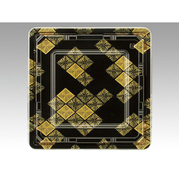 アヅミ産業 仕出弁当 T-85-B蓋 金箔 400枚(20枚×20) 905033 1ケース(400枚入(20枚×20袋))（直送品）