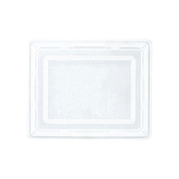 アヅミ産業 仕出弁当 T-110-B蓋 透明 400枚(20枚×20) 905039 1ケース(400枚入(20枚×20袋))（直送品）