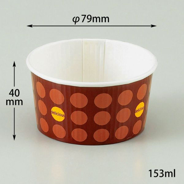 菓子容器 ND-65FCL(40H) ドルチェ 伊藤景パック　2000枚(100枚×20) 9134110　伊藤景パック産業（直送品）