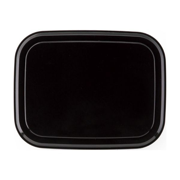 アヅミ産業 弁当容器 F-18-14 蓋黒P・P ラクシボ 1枚 F1814PPFBK（直送品）