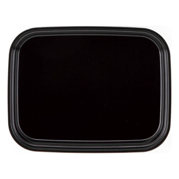 アヅミ産業 弁当容器 F-18-14 身黒P・P 1枚 F1814PPMBK（直送品）