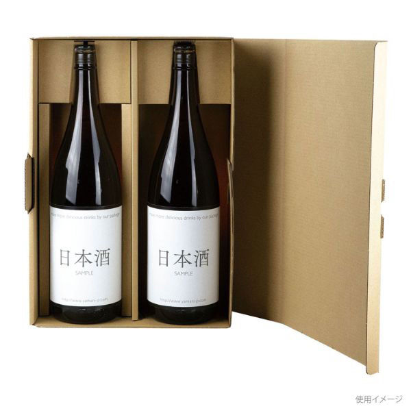 ヤマニパッケージ 宅配用 K-1607 酒アラカルトBOX(L) 30枚 1ケース(30個入)（直送品）