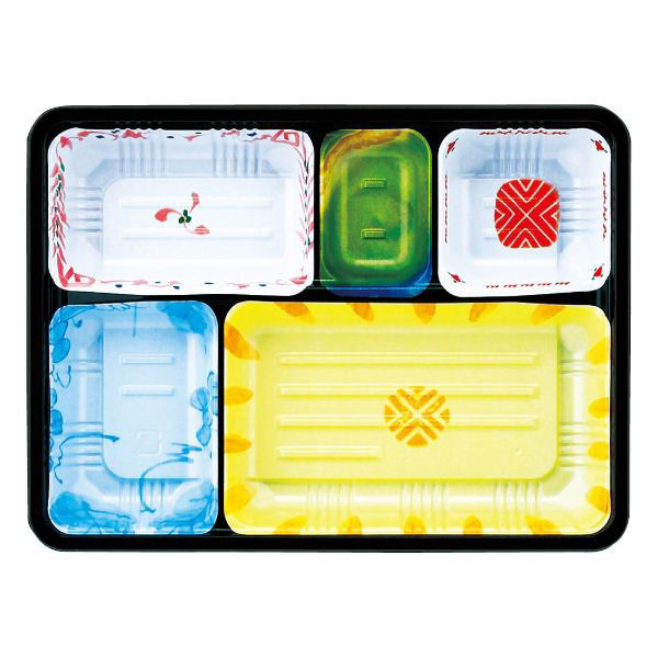 アヅミ産業 弁当容器 T-70-55 A 本体 900枚(50枚×18) T70-55MA-2 1ケース(900枚入(50枚×18袋))（直送品）