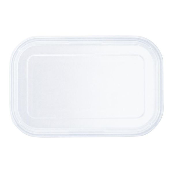 弁当容器 T-80-55 蓋 透明 (LS) 800枚(50枚×16) T80-55FT-2 1ケース(800枚入(50枚×16袋))（直送品）