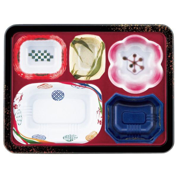 弁当容器 TH-21-16-A 本体 松竹梅 900枚(50枚×18) TH21-16MA 1ケース(900枚入(50枚×18袋))（直送品）