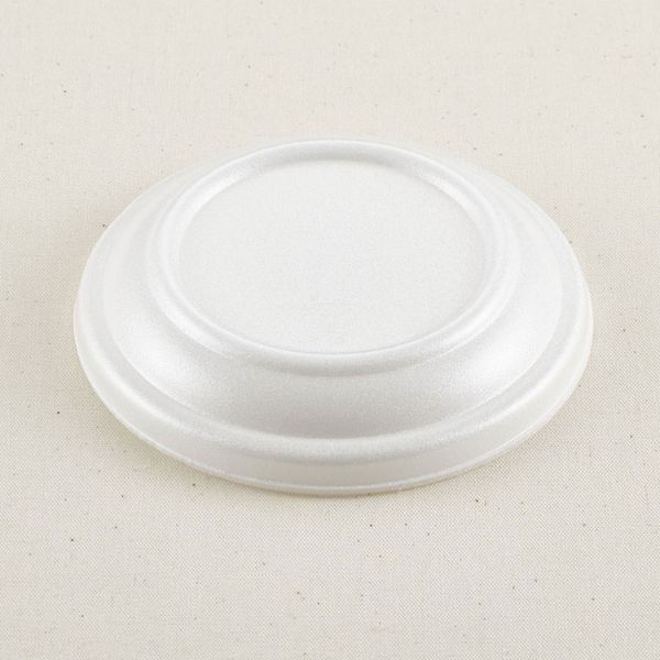 青葉紙業 どんぶり容器 D-6 蓋 嵌合白 1000枚(100枚×10) 206201 1ケース(1000枚入(100枚×10袋))（直送品）