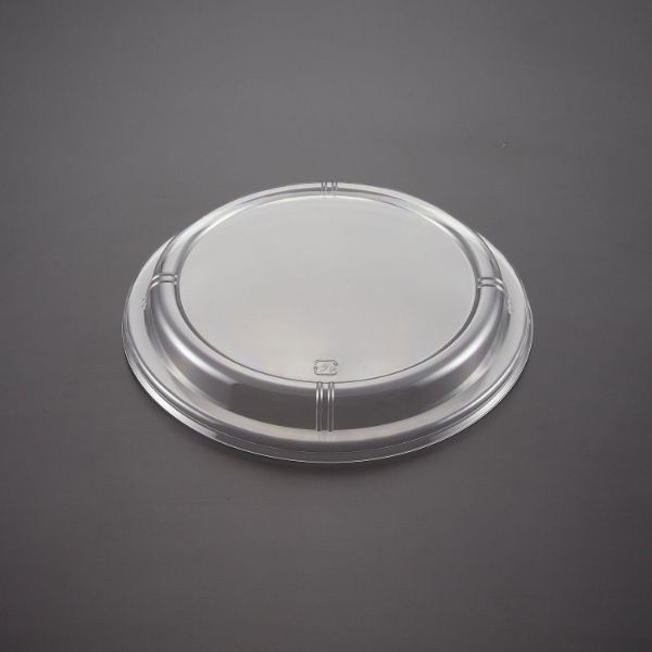 青葉紙業 丸丼容器 まるざら 205(蓋)透明N 500枚(50枚×10) 222361 1ケース(500枚入(50枚×10袋))（直送品）