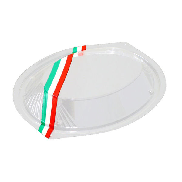 デンカポリマー 軽食容器 セレーノM蓋 イタリアン 600枚(50枚×12) 42543 1ケース(600枚入(50枚×12袋))（直送品）