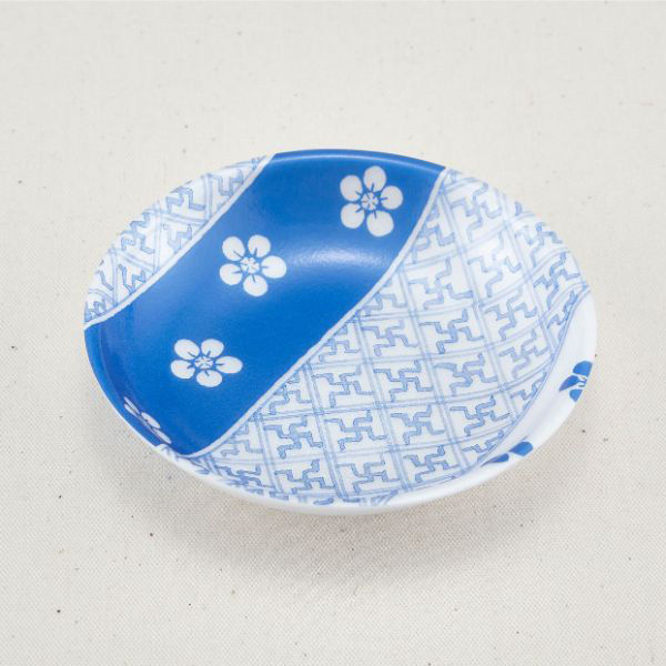 青葉紙業 小皿 こざら 100 小梅 2400枚(100枚×24) 225108 1ケース(2400枚入(100枚×24袋))（直送品）