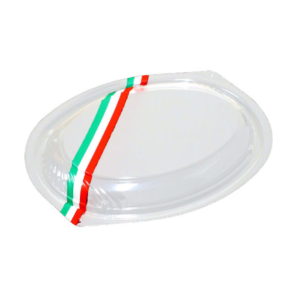 デンカポリマー 軽食容器　セレーノM低蓋 イタリアン　600枚(50枚×12) 42543（直送品）