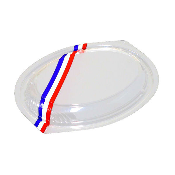 デンカポリマー 軽食容器　セレーノM低蓋 フレンチ　600枚(50枚×12) 42533（直送品）