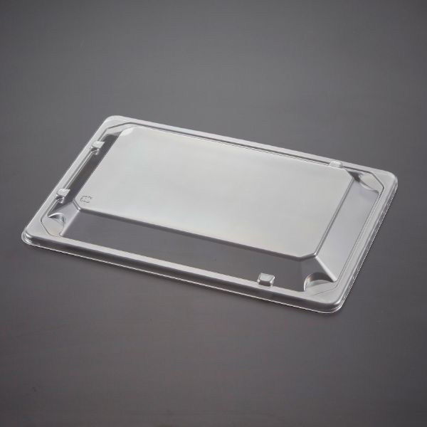 青葉紙業 弁当容器 EA-263 透明蓋 600枚(50枚×12) 248001 1ケース(600枚入(50枚×12袋))（直送品）