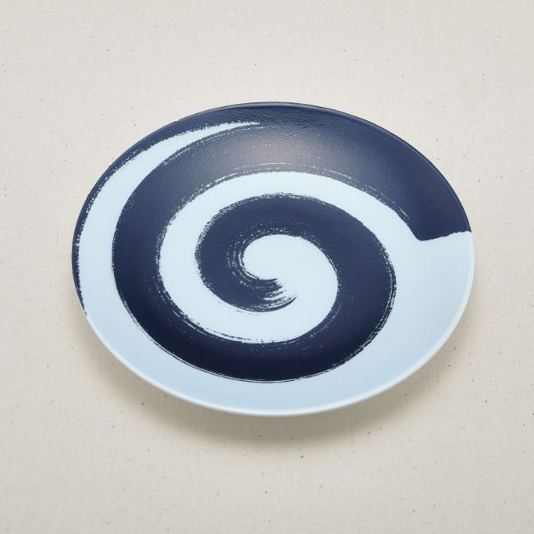 青葉紙業 丸皿 まるひらざら 300 うずしお 400枚(20枚×20) 223003 1ケース(400枚入(20枚×20袋))（直送品）