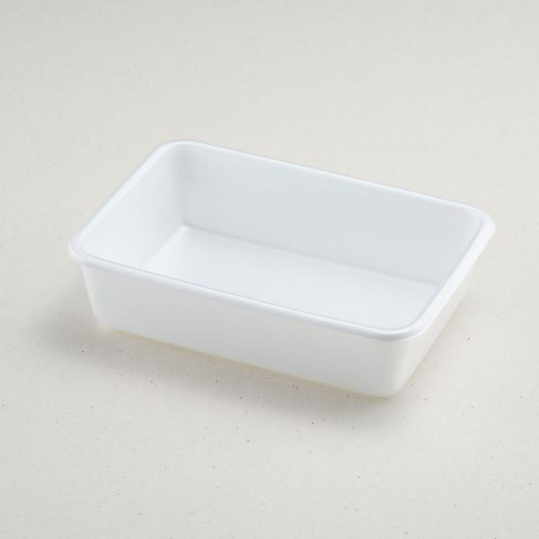 青葉紙業 弁当容器 B-3 本体 白 600枚(50枚×12) 201301 1ケース(600枚入(50枚×12袋))（直送品）