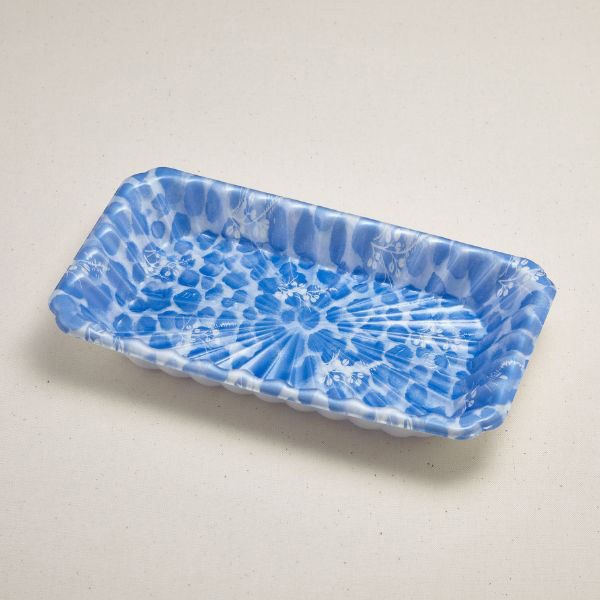 青葉紙業 刺身容器 長皿 5 はぎ 700枚(50枚×14) 233109 1ケース(700枚入(50枚×14袋))（直送品）