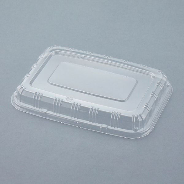 青葉紙業 弁当容器 BT-1 蓋 透明外嵌合 600枚(50枚×12) 272226 1ケース(600枚入(50枚×12袋))（直送品）