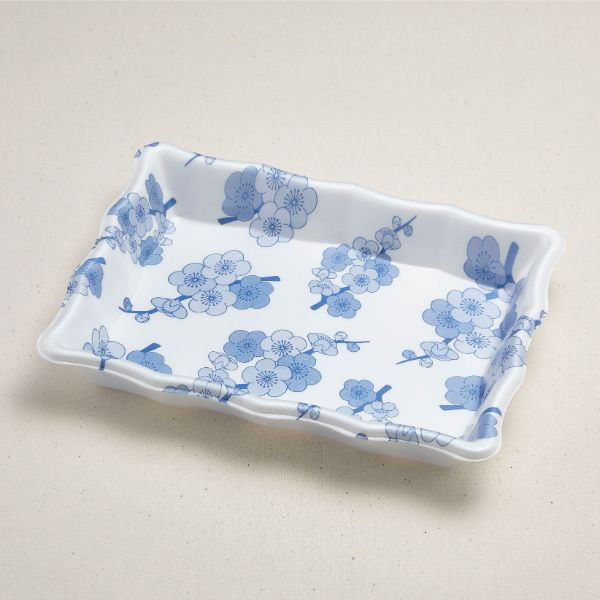 青葉紙業 刺身容器 なみざら 30 うめ 900枚(100枚×9) 231008 1ケース(900枚入(100枚×9袋))（直送品）