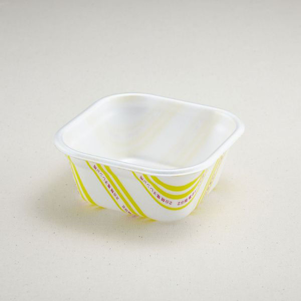 青葉紙業 角丼容器 どん重(本体)電子レンジ 800枚(50枚×16) 220125 1ケース(800枚入(50枚×16袋))（直送品）